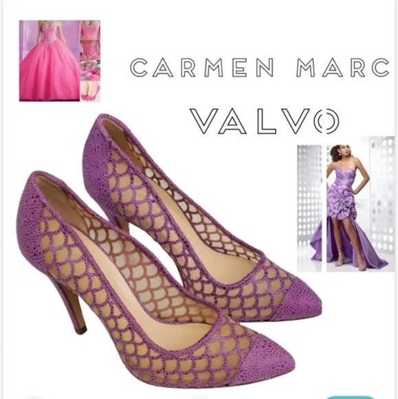 Carmen Marc Valvo‎ pumps 36/6 - Picture 1 of 10